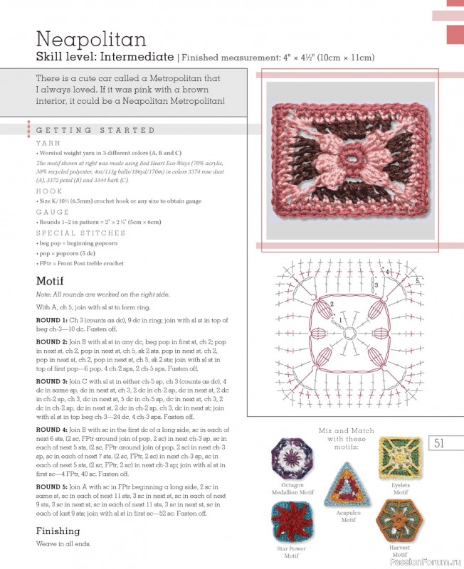 Вязаные проекты в книге «Go Crochet! Afghan Design Workshop».