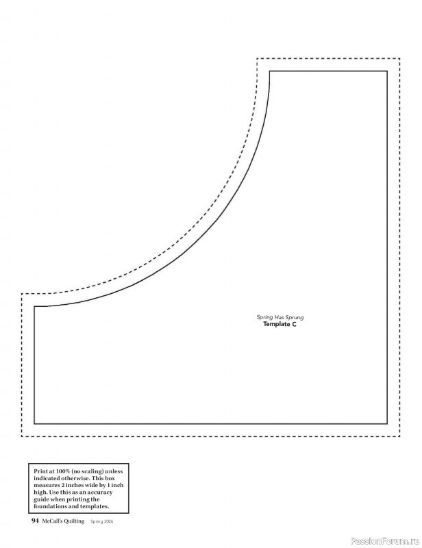 Коллекция проектов для рукодельниц в журнале «McCalls Quilting - Spring 2026»