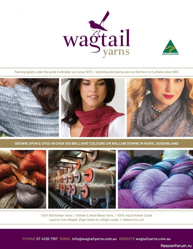 Вязаные проекты спицами в журнале «Homespun Knitting №3 2022»