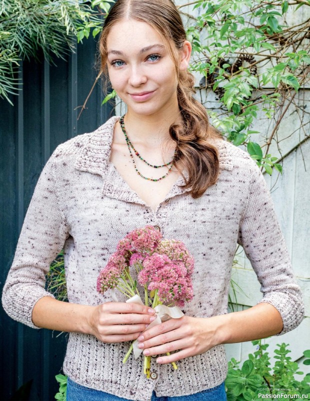 Вязаные проекты спицами в журнале «Homespun Knitting №3 2022»