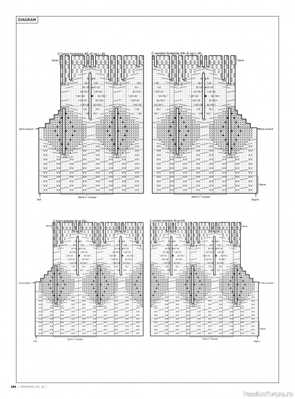 Вязаные проекты в журнале &laquo;Yarnmade №1 2018 Spring & Summer&raquo;. Продолжение