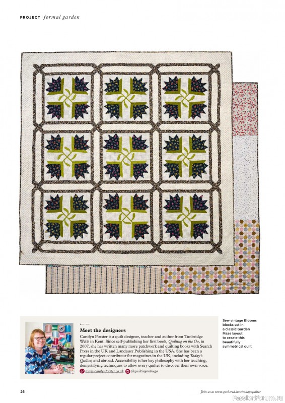 Коллекция проектов для рукодельниц в журнале &laquo;Todays Quilter №141 2026&raquo;
