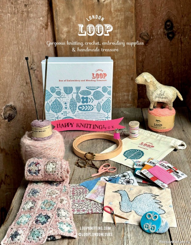 Вязаные модели в журнале «Laine Magazine №23 2025 Winter».