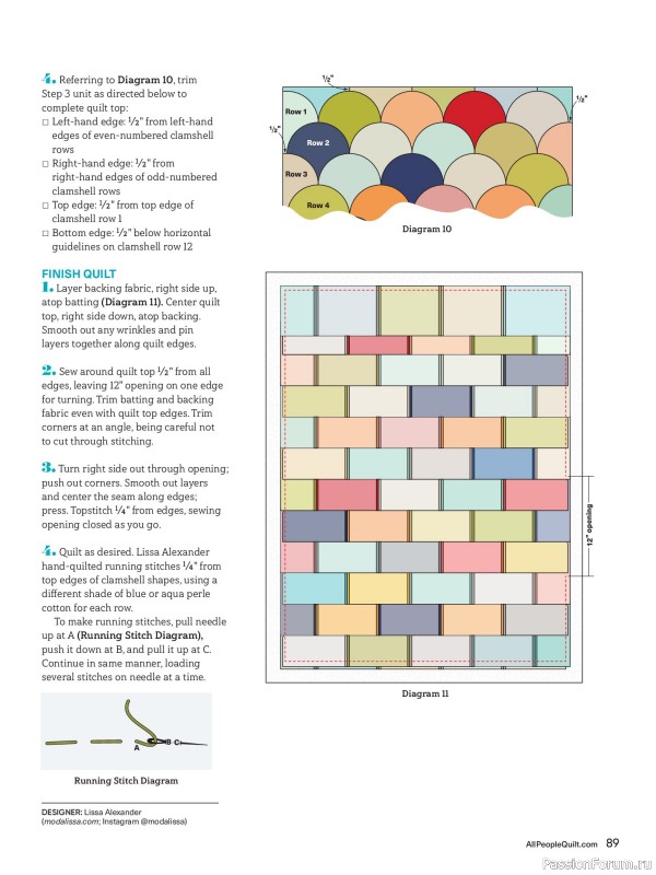 Коллекция проектов для рукодельниц в журнале «American Patchwork & Quilting №201 2026»
