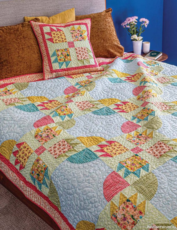 Коллекция проектов для рукодельниц в журнале «McCalls Quilting - Spring 2026»