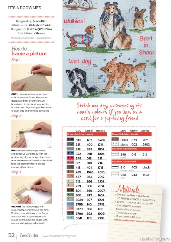 Коллекция вышивки в журнале &laquo;CrossStitcher №439 2026&raquo;