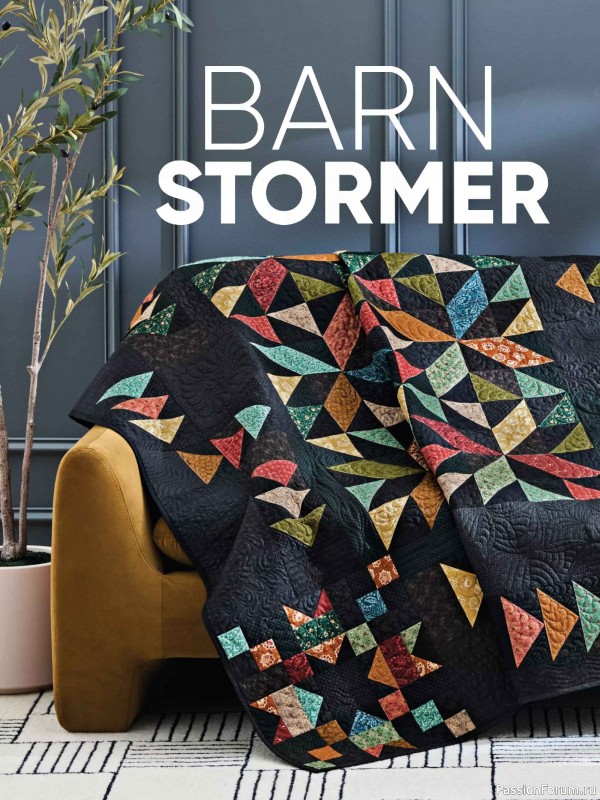 Коллекция проектов для рукодельниц в журнале «American Patchwork & Quilting №198 2025»