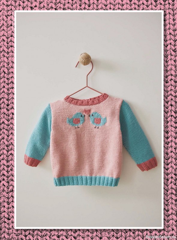 Вязаные модели для детей в журнале &laquo;Piu Maglia Bebe №6 2026&raquo;