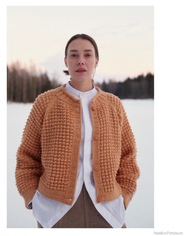 Вязаные модели в журнале «Laine Magazine №23 2025 Winter».