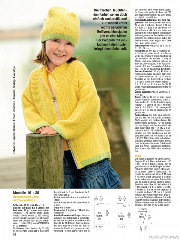 Вязаные модели в журнале «Sandra Sonderheft SA315 2025»