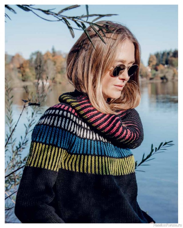 Вязаные проекты в книге «Top-Down Colorwork Knit Sweaters and Accessories». Продолжение