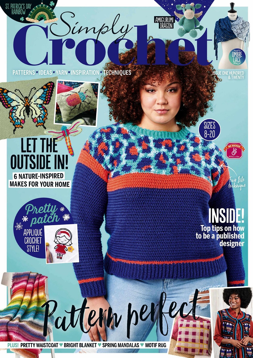 Вязаные модели крючком в журнале &laquo;Simply Crochet №120 2022&raquo;