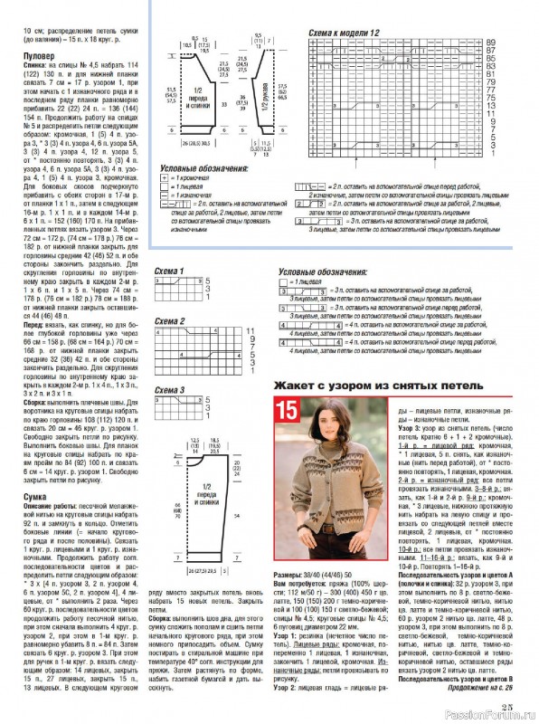 Вязаные модели в журнале «Сабрина №11 2025»