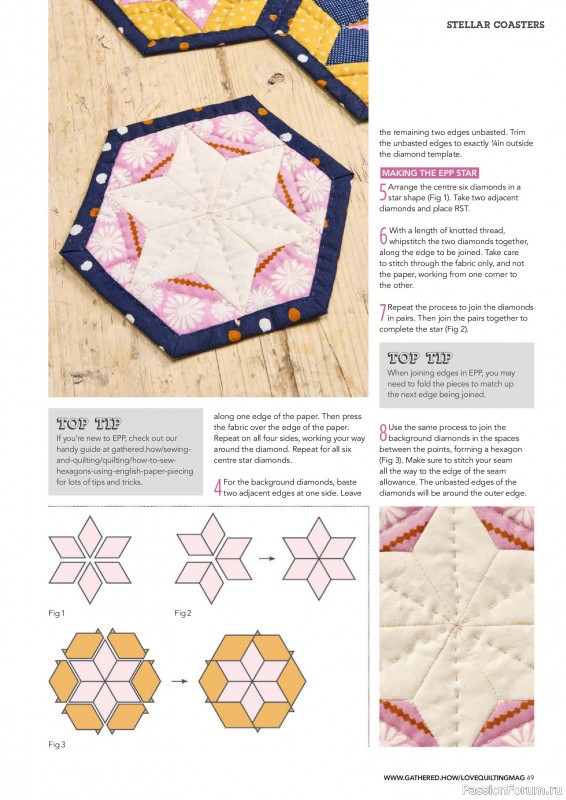 Коллекция проектов для рукодельниц в журнале «Love Patchwork & Quilting №157 2025»