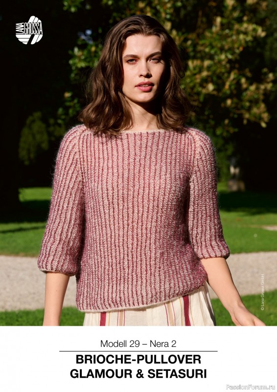Вязаные модели в журнале &laquo;Lana Grossa Nera - Spring/Summer 2026&raquo;. Продолжение