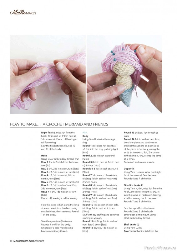 Вязаные проекты в журнале &laquo;Mollie Makes - Crochet 2026&raquo;