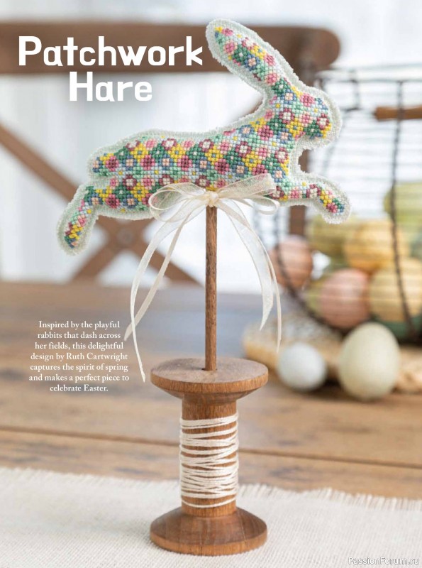 Коллекция вышивки в журнале &laquo;Just CrossStitch - Spring 2026&raquo;