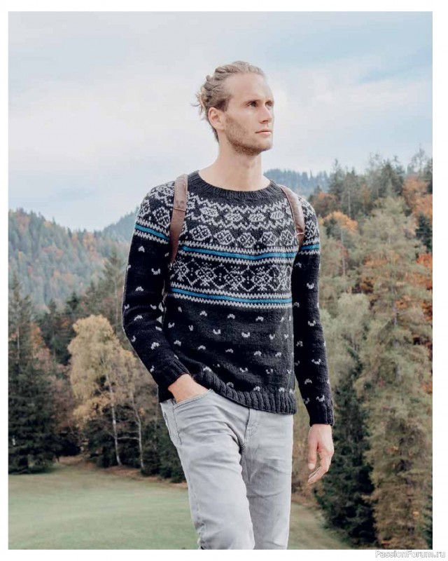 Вязаные проекты в книге «Top-Down Colorwork Knit Sweaters and Accessories». Продолжение