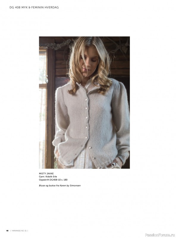 Вязаные проекты в журнале &laquo;Yarnmade №1 2020 Spring & Summer&raquo;