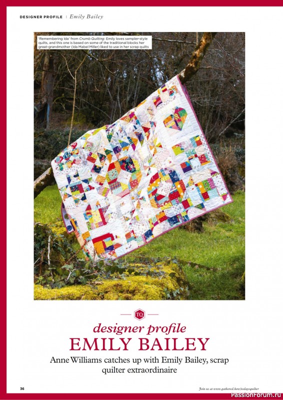 Коллекция проектов для рукодельниц в журнале «Todays Quilter №131 2025»