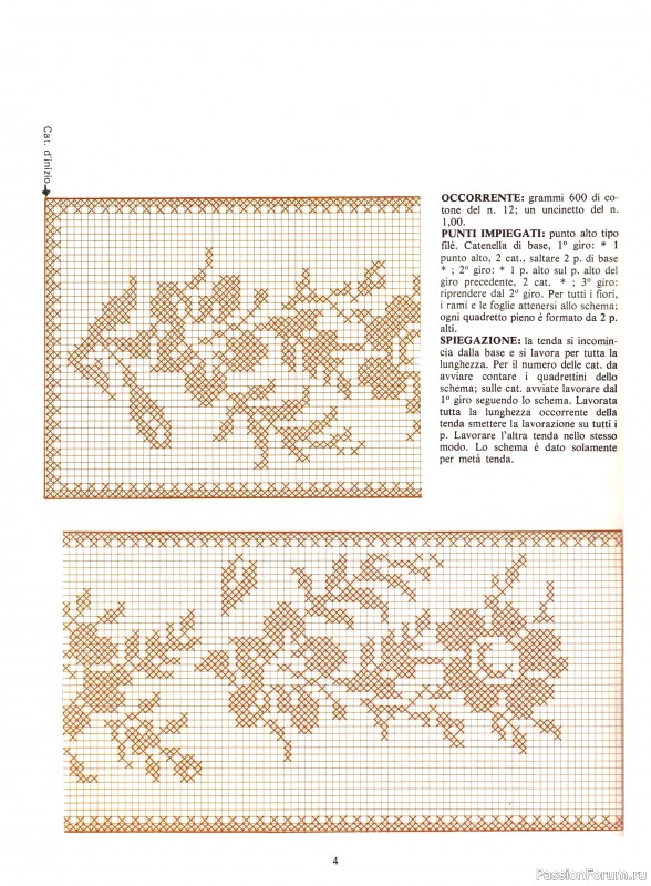 Вязаные проекты крючком в журнале «Gioco Filo №44 1985»