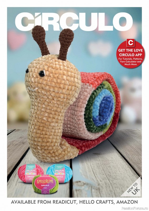 Вязаные проекты крючком в журнале «Inside Crochet №184 2025»