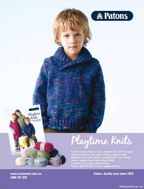 Вязаные модели спицами в журнале «Creative Knitting №91 2025»