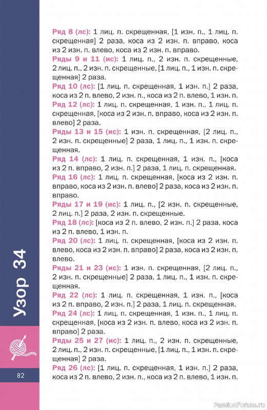 Вязаные проекты в книге «3D-узоры спицами»