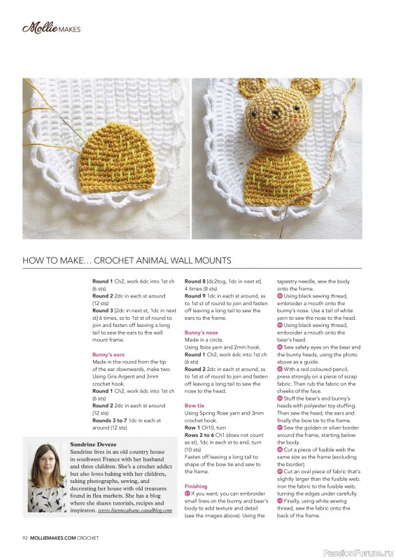 Вязаные проекты в журнале &laquo;Mollie Makes - Crochet 2026&raquo;