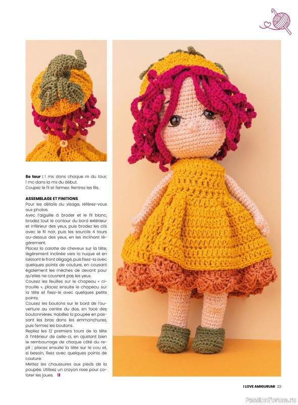 Вязаные проекты крючком в журнале «I Love Amigurumi №6 2025»