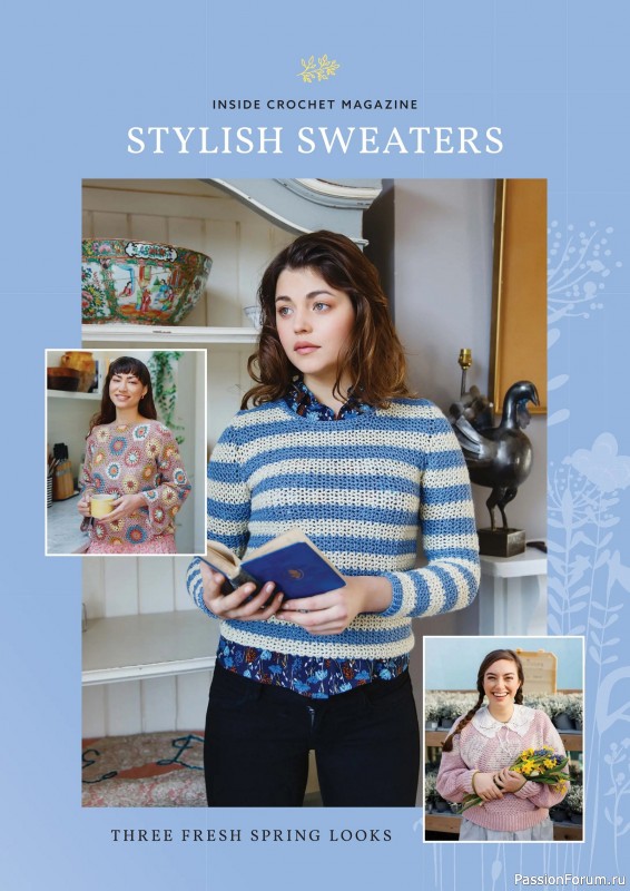 Вязаные проекты крючком в журнале &laquo;Inside Crochet №188 2026&raquo;