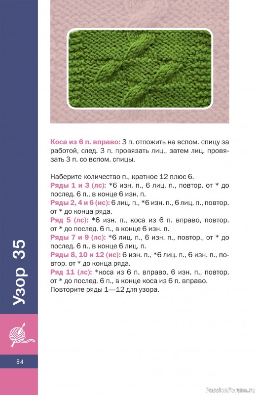 Вязаные проекты в книге «3D-узоры спицами»