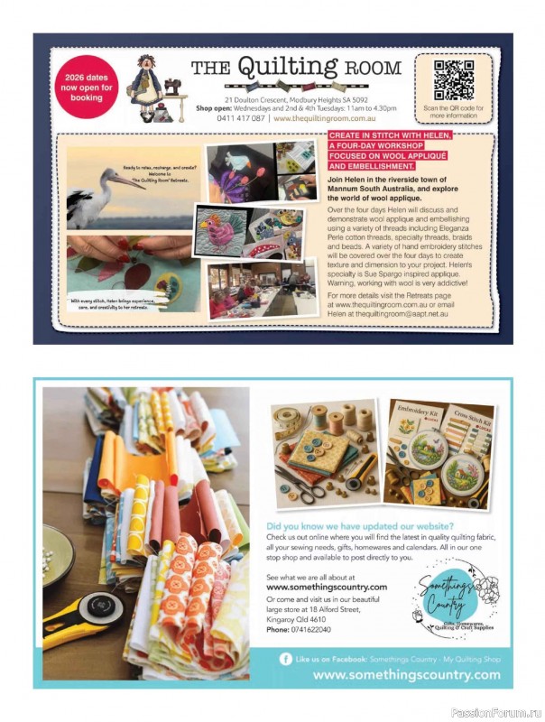 Коллекция проектов для рукодельниц в журнале &laquo;Quilters Companion №137 2026&raquo;