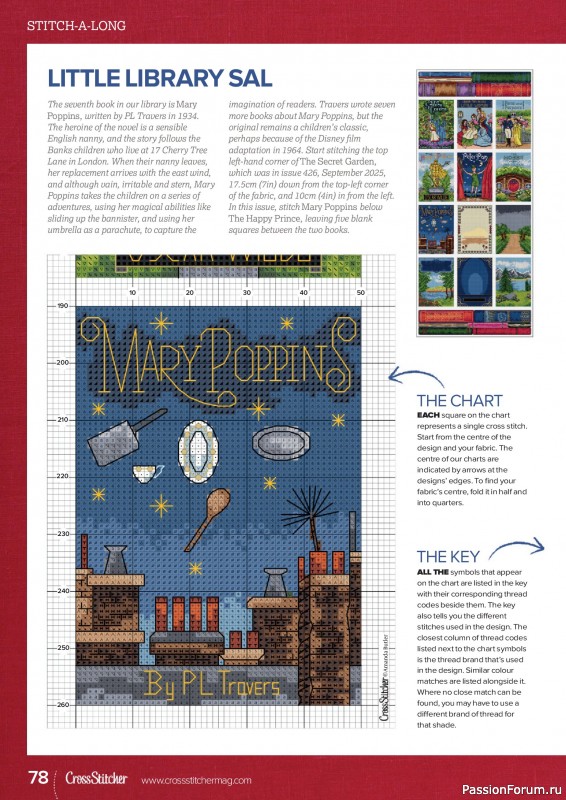 Коллекция вышивки в журнале &laquo;CrossStitcher №432 2026&raquo;