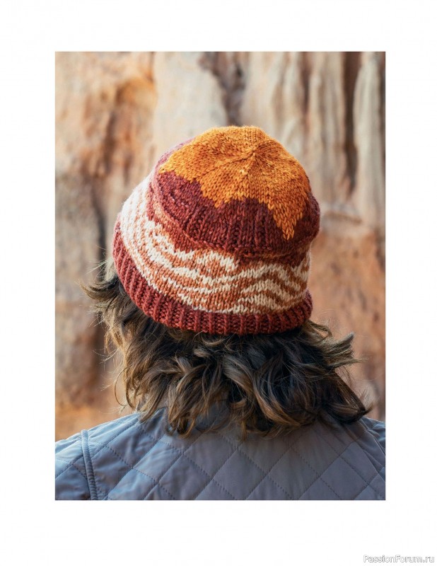 Вязаные проекты в книге «Knitting the U.S.A.». Часть 3