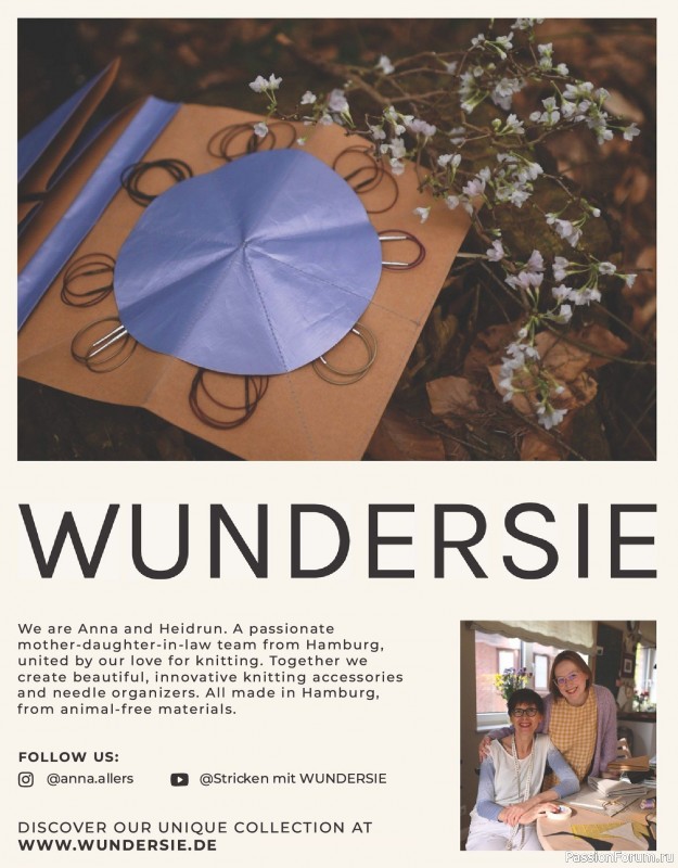 Вязаные модели в журнале «Laine Magazine №23 2025 Winter».