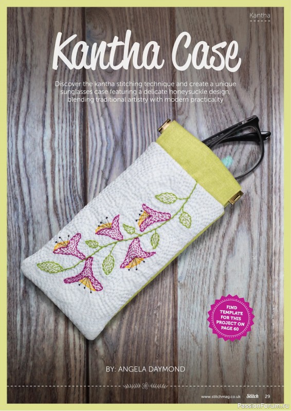 Коллекция проектов для рукодельниц в журнале «Stitch Magazine №155 2025»