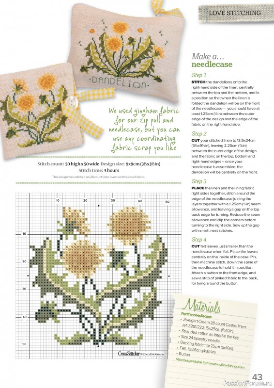 Коллекция вышивки в журнале &laquo;CrossStitcher №439 2026&raquo;