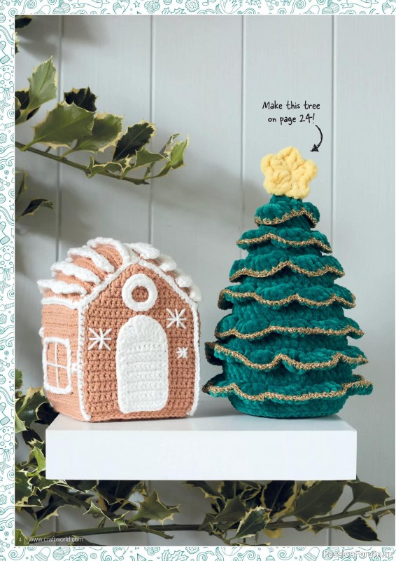 Вязаные проекты крючком в журнале «Crochet Now №114 2024»
