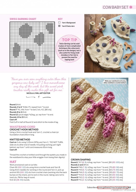 Вязаные проекты крючком в журнале «Simply Knitting №238 2023»