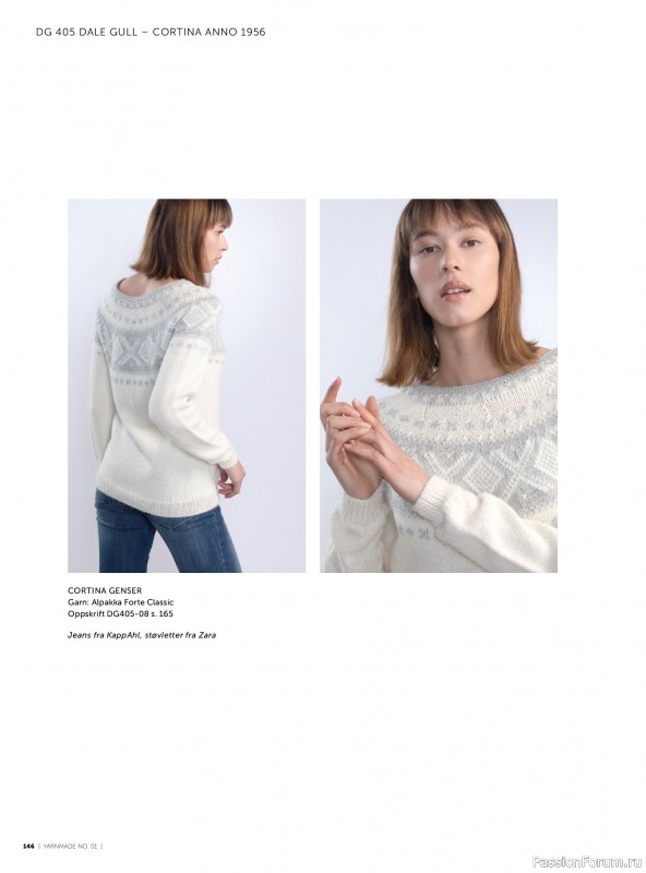 Вязаные проекты в журнале &laquo;Yarnmade №1 2018 Spring & Summer&raquo;. Продолжение