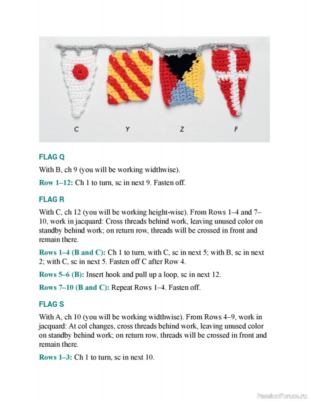 Вязаные проекты в книге &laquo;150 Crochet Borders&raquo;. Часть 3