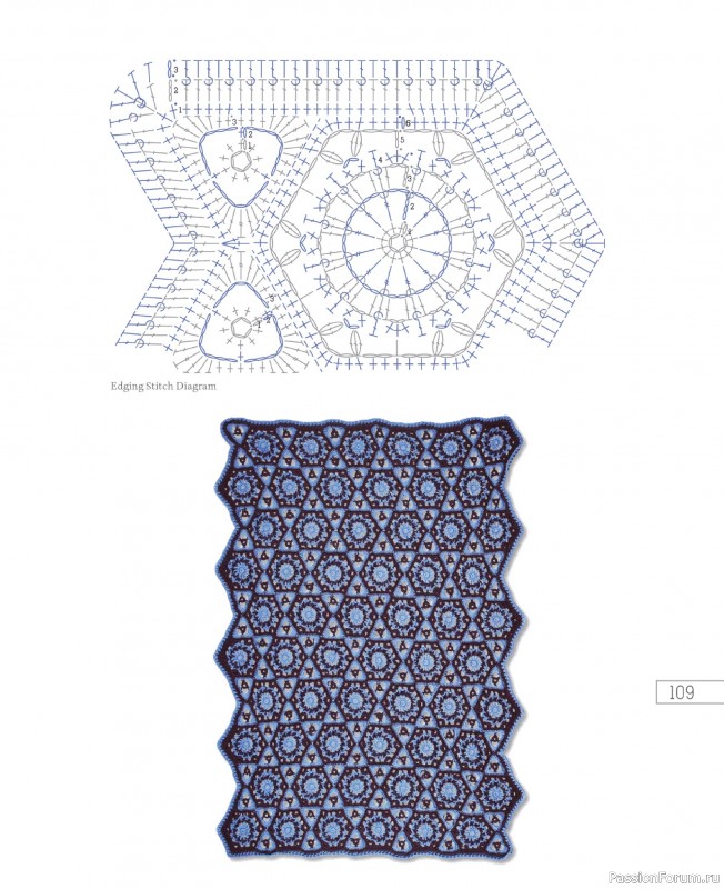 Вязаные проекты в книге «Go Crochet! Afghan Design Workshop».