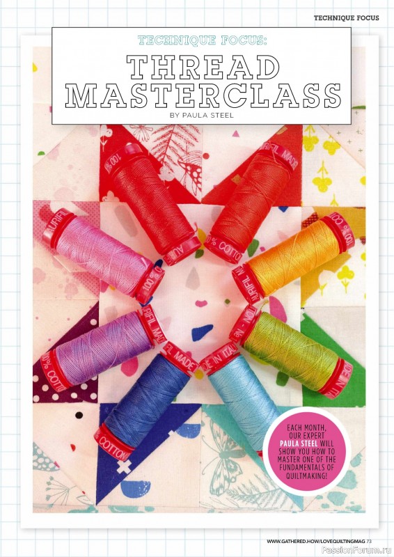 Коллекция проектов для рукодельниц в журнале «Love Patchwork & Quilting №145 2024»