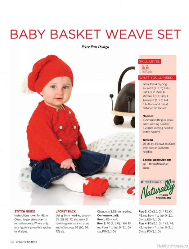 Вязаные модели спицами в журнале «Creative Knitting №91 2025»