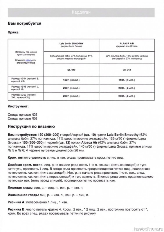 Вязаные проекты в журнале «Lana Grossa Filati №66 2023». Продолжение