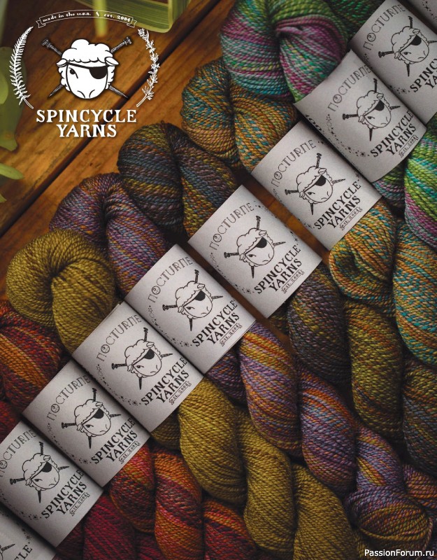 Вязаные модели в журнале «Laine Magazine №23 2025 Winter».