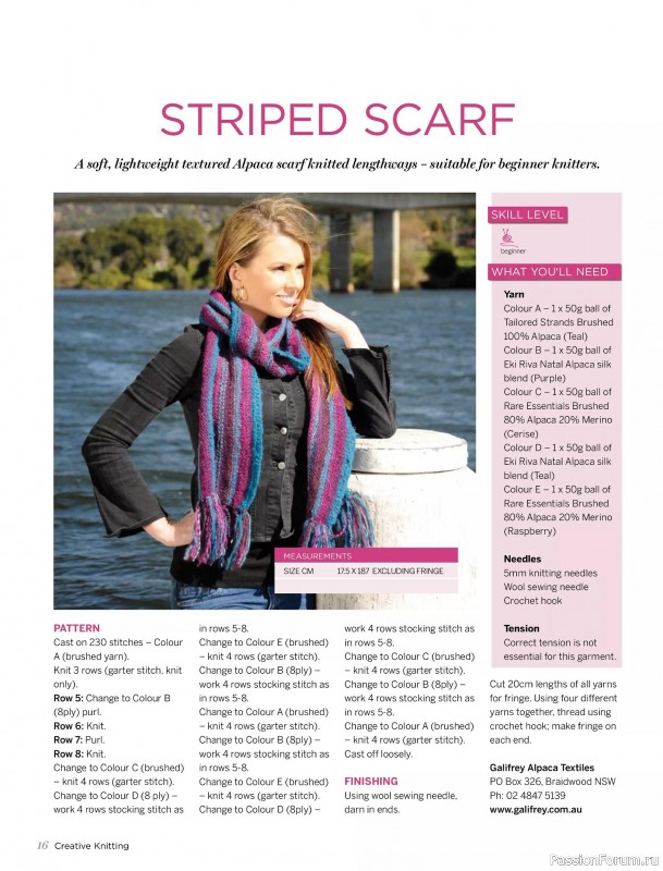 Вязаные модели спицами в журнале «Creative Knitting №91 2025»