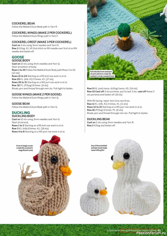 Вязаные проекты крючком в журнале «Simply Knitting №238 2023»