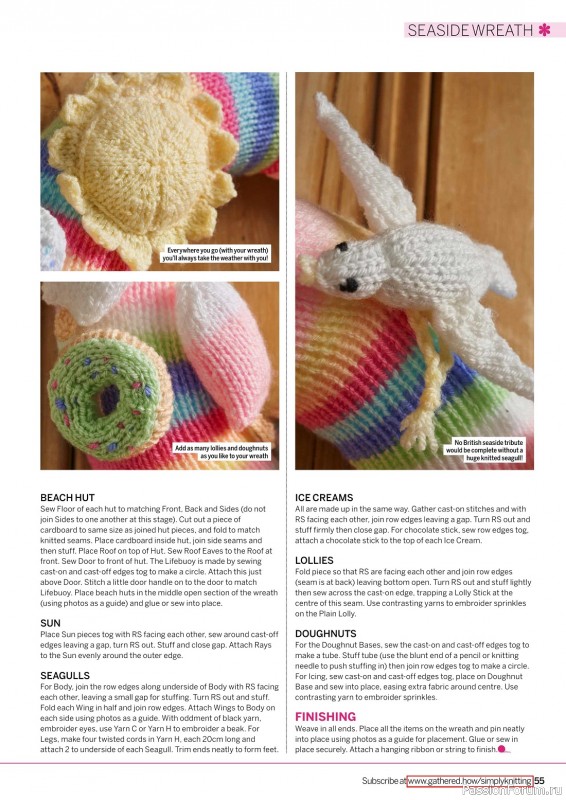 Вязаные проекты крючком в журнале «Simply Knitting №238 2023»